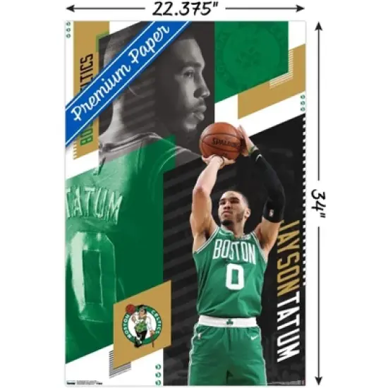 Trends International NBA Boston Celtics - Jayson Tatum 19 Unframed Wall Poster Prints image {2}