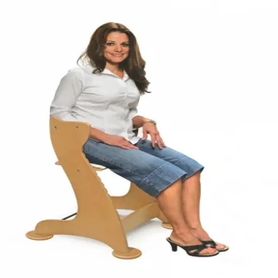 Badger Basket Embassy Adjustable Wood High Chair image {4}