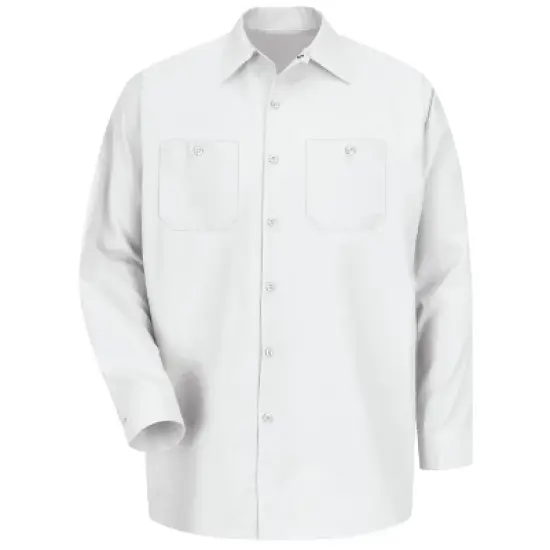 Red Kap&reg; Men's Long Sleeve Industrial Work Shirt image {9}