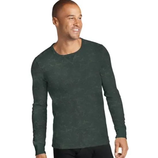 Jockey Men's Tall Man Long Sleeve Waffle Crew image {7}