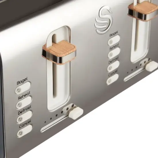 Swan Nordic 4 Slice Toaster image {2}
