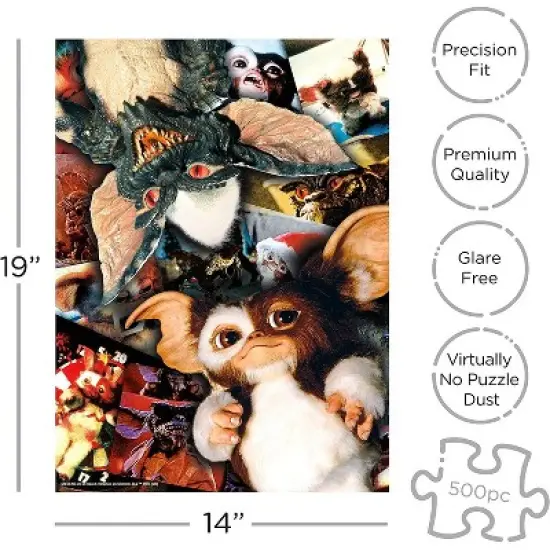 Aquarius Puzzles Gremlins 500 Piece Jigsaw Puzzle image {2}