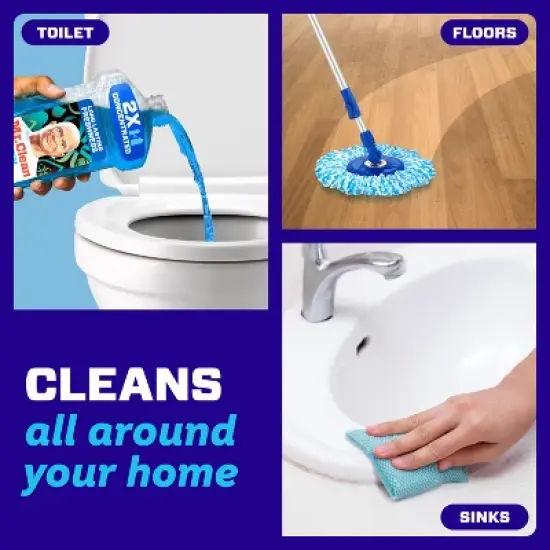 Mr. Clean Fresh Dilute Unstopables Multi-Surface Cleaner image {2}