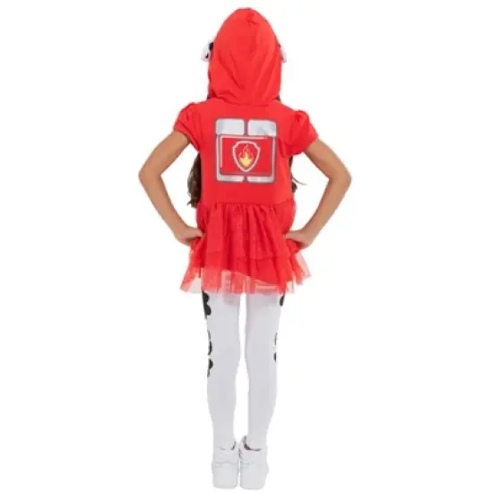 Paw Patrol Marshall Girls Cosplay T-Shirt Dress and Leggings Outfit Set Toddler image {2}