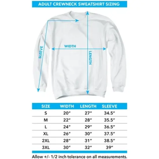 Saved By The Bell Tigers Unisex Adult Crewneck Sweatshirt image {5}