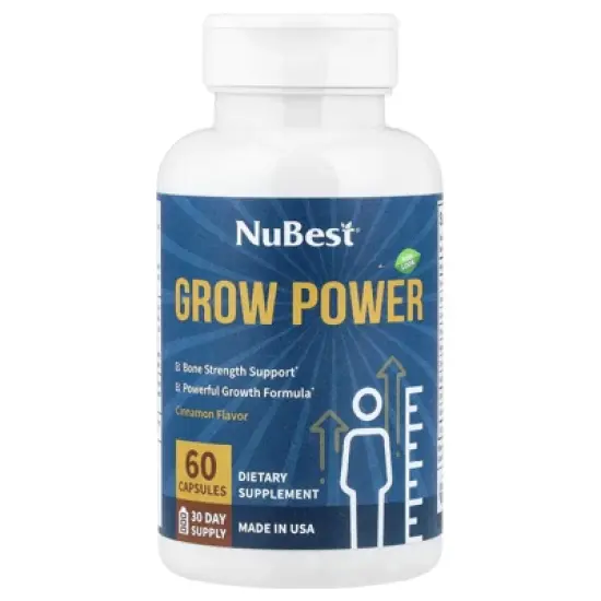 NuBest Grow Power, Cinnamon, 60 Capsules image {4}