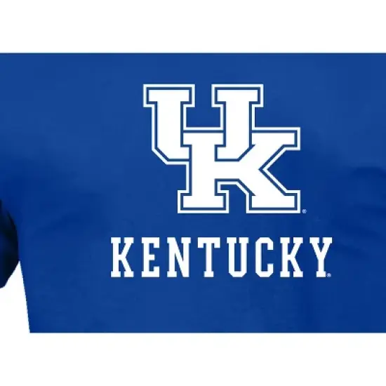NCAA Kentucky Wildcats Men's Big and Tall Logo Short Sleeve T-Shirt image {2}