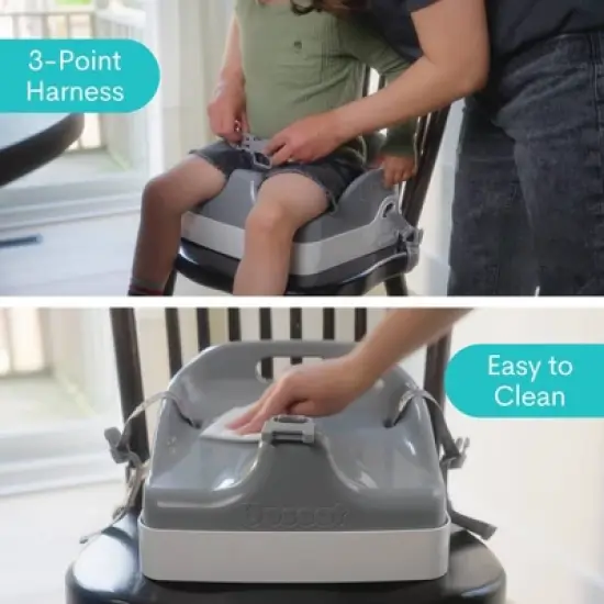 Upseat Boost Ergonomic Toddler Booster Seat - Gray image {2}