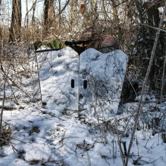 GhostBlind Runner Blind, 6-Panel Mirror Ground Hunting Blind image {4}
