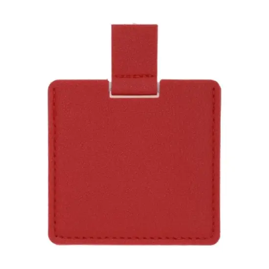 Unique Bargains Durable Square Makeup Mirror 1 Pc Light Pink image {18}