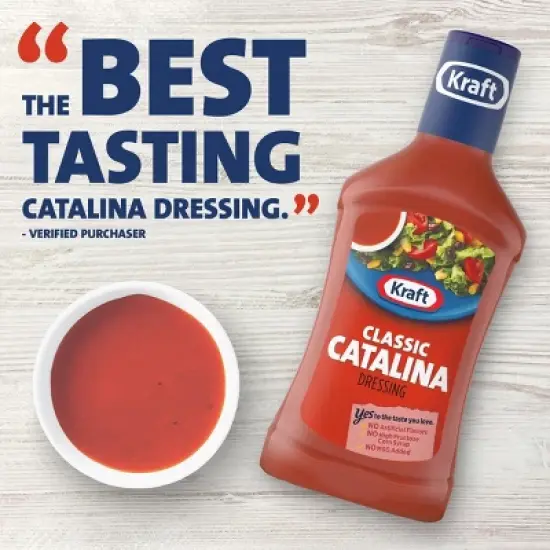 Kraft Classic Catalina Salad Dressing 16fl oz image {7}