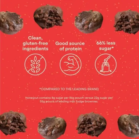 Honeycut Gluten Free Double Chocolate Mini Muffins - 8oz/4ct image {3}