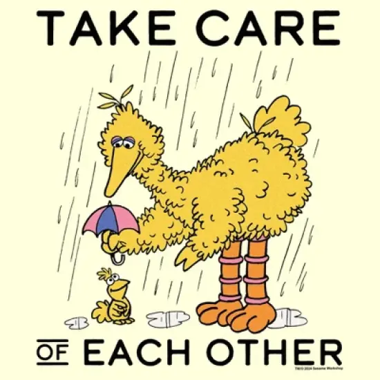 Men's Sesame Street Take Care of Each Other T-Shirt image {1}