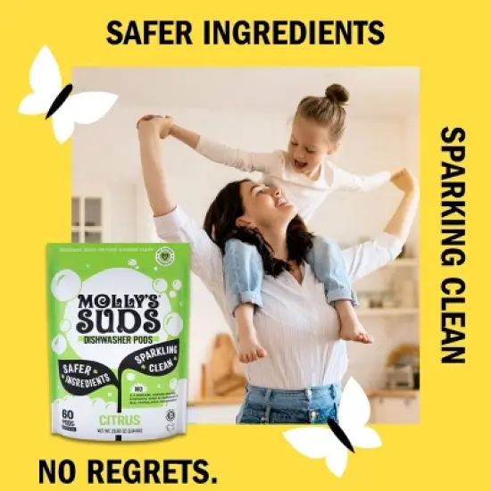 Molly's Suds Dish Pods - Citrus - 60ct image {3}