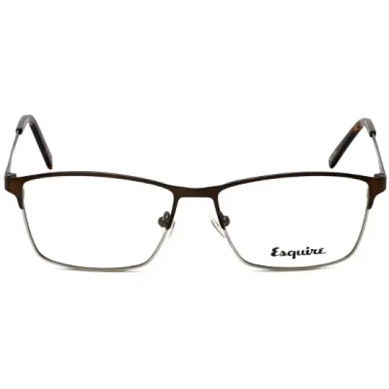 Esquire Designer Stainless Steel Reading Glasses EQ1522 BLACK 55 mm CHOOSE POWER image {6}
