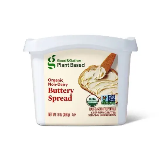 Plant Based Organic Non-Dairy Buttery Spread - 13oz - Good & Gather&trade; image {3}
