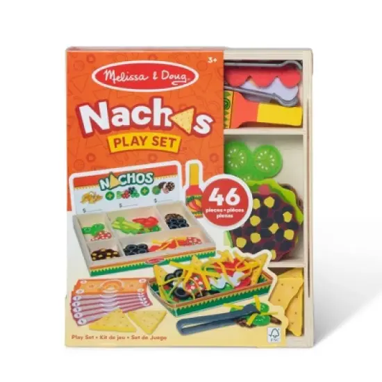 Melissa & Doug Nachos Wooden Play Food Set image {2}