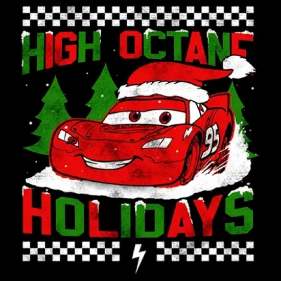 Men's Cars Lightning McQueen High Octane Holidays Sweatshirt image {1}