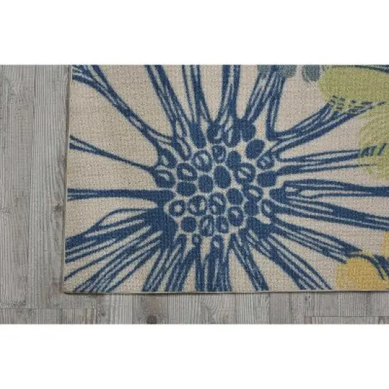Nourison Home & Garden Floral Farmhouse Indoor/outdoor Area Rug image {3}