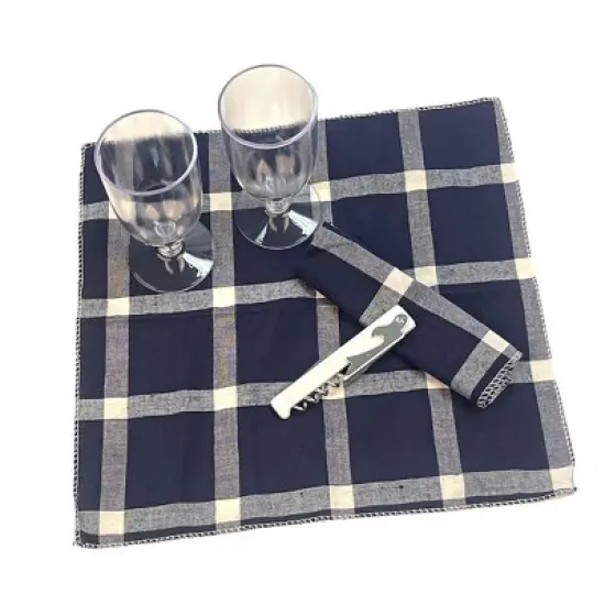 Lexi Home 7-Piece Beverage Carrier Tote Bag with Accessories image {2}