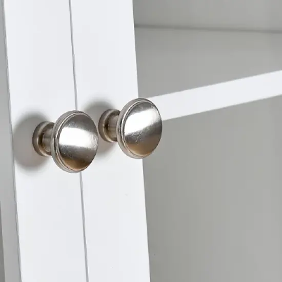 Gulches 67" Tall Kitchen Pantry Cabinet, Multi-Functional Storage with Doors, Drawers, and Adjustable Shelves, White image {8}