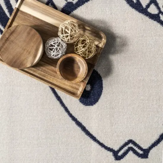 nuLOOM Sheryl Nautical Indoor/Outdoor Tassel Area Rug image {5}