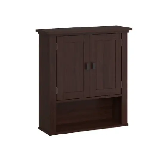 Hayward Two-Door Bathroom Storage Wall Cabinet - RiverRidge Home image {9}