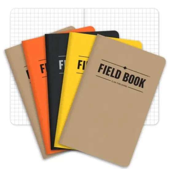 Elan Publishing Company Mini Field Book Set - Graph Text / Combo. Covers image {5}