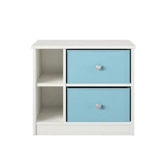 Elannie Avenue Nightstand with 2 Fabric Bins - Room & Joy image {6}
