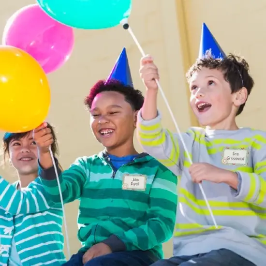 Avery Adhesive Name Tags, Donuts, Pink & Blue, 2-1/3" x 3-3/8", 80 Name Stickers (80029) image {1}