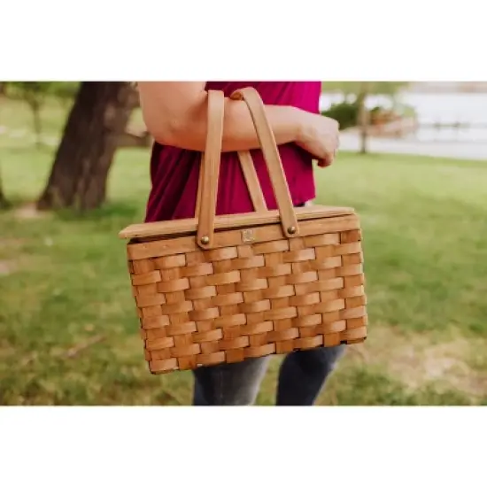 Picnic Time Poppy Personal Picnic Basket Beige image {7}