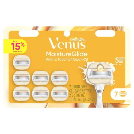 Venus MoistureGlide Women's Razor Blade Refills image {1}