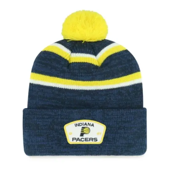 NBA Indiana Pacers Couliour Knit Beanie with Pom image {2}