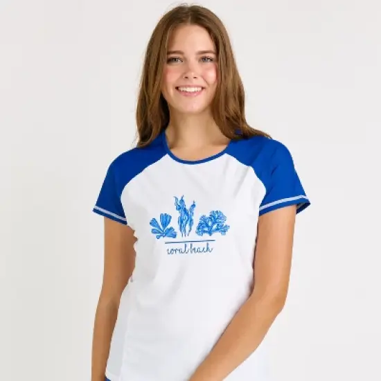 Calypsa - Women's Loose Fit Adele Swim Top image {8}