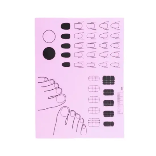Unique Bargains Foldable Nail Art Stamping Mat 1 Pc image {7}