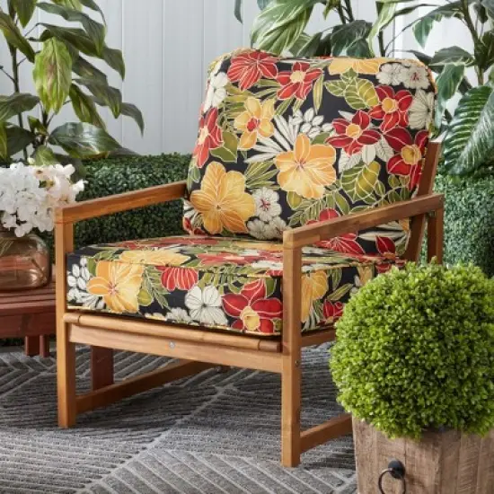 2-Piece Deep Seat Outdoor Cushion Set image {1}