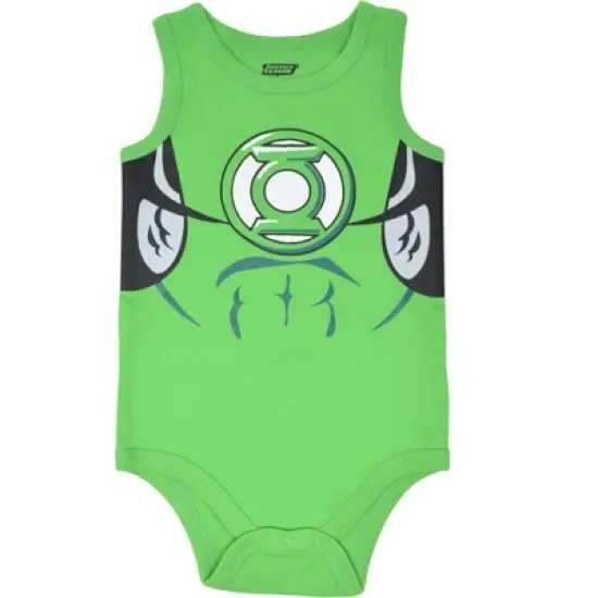 DC Comics Justice League Batman Superman The Flash Green Lantern Baby Boys 5 Pack Bodysuit Multicolored  image {2}