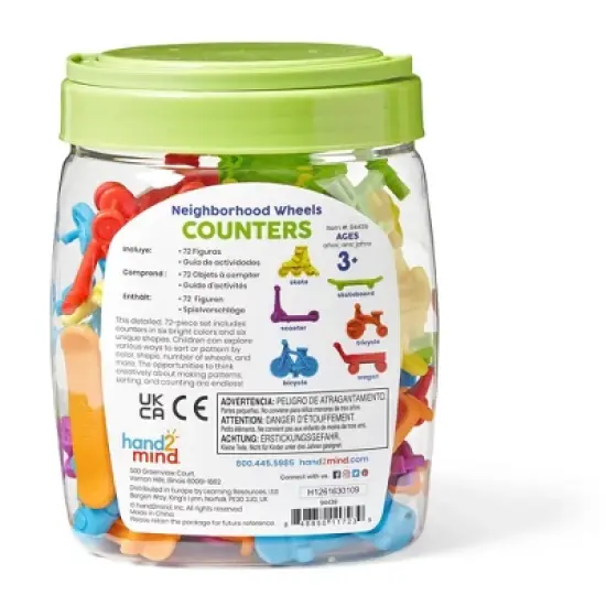 Hand2Mind Neighborhood Wheels Counters image {2}