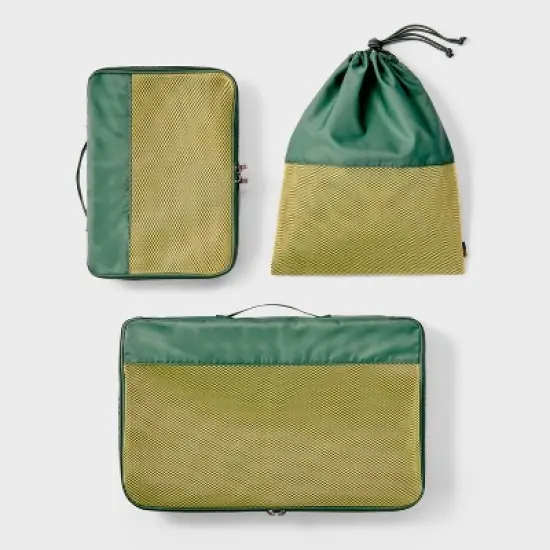 3pc Packing Cube & Laundry Bag Set - Open Story&trade;️ image {4}