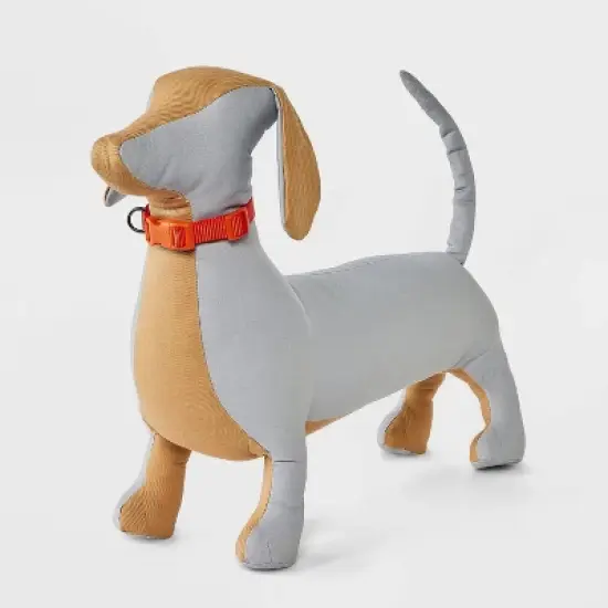 Basic Adjustable with Color Matching Buckle Dog and Cat Collar - Boots & Barkley&trade; Bright Orange image {2}