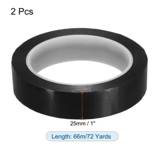 Unique Bargains Adhesive Versatile DIY Craft Highlight Graphic Chart Marking Tape 72 Yards 2 Pcs image {1}