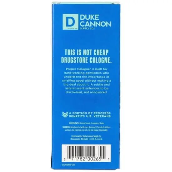 Duke Cannon Men's Midway Proper Cologne - Citrus & Sandalwood Cologne - Trial Size - 1.7 fl oz image {5}