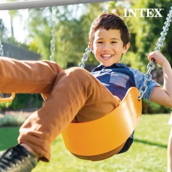 Intex 4 Activity Feature Colored Playground Swing with Trapeze Bar image {3}