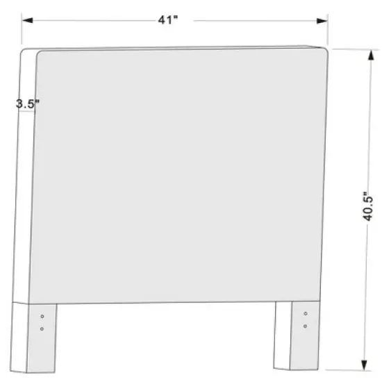 Twin Upholstered Kids' Headboard - Pillowfort&trade; image {4}