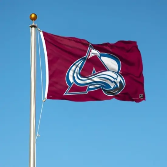 3' x 5' NHL Colorado Avalanche Deluxe Flag image {2}