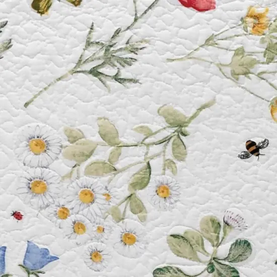 Park Designs Wildflower Scalloped Table Runner 54"L image {2}