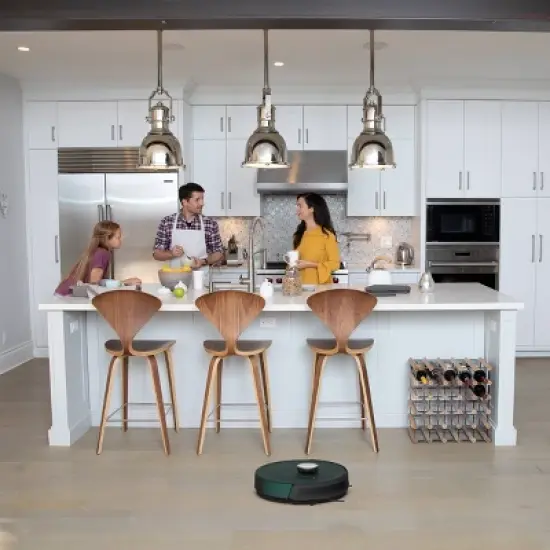 bObsweep PetHair SLAM Wi-Fi Robot Vacuum Cleaner and Mop - Jade image {2}