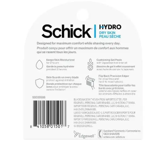 Hydro Hydro 5 Cartridge Refill 4 Ct Pack of 2 image {1}