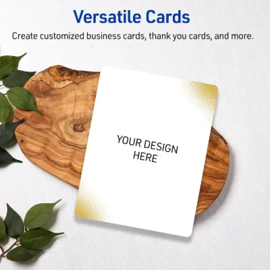 Avery Rounded Corner Postcards, Gold Blush Pattern, 4.25" x 5.5" image {5}