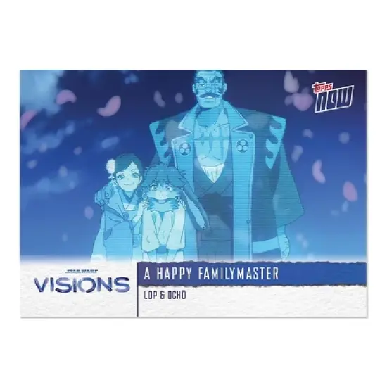 TOPPS NOW 2021 Star Wars Visions 5-Card Pack | Lop & Ocho image {1}